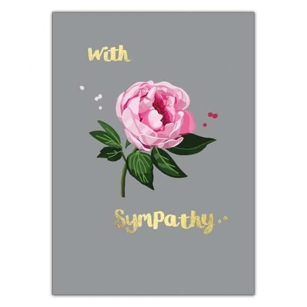 With Sympathy Card by Sarah Kelleher (UK)