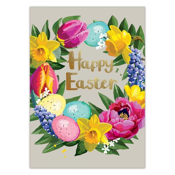 Happy Easter Greetings Card by Sarah Kelleher (UK)