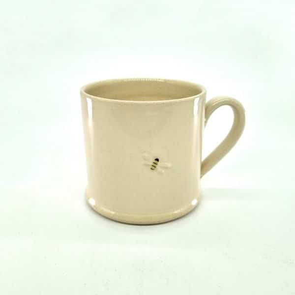 Bee Mug - Cream - by Jane Hogben