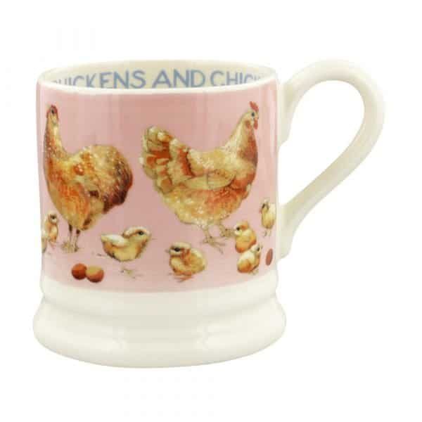 Emma Bridgewater Chicken & Chicks 1/2 Pint Mug