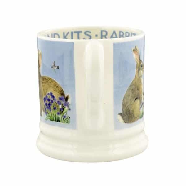 Emma Bridgewater Rabbits & Kits 1/2 Pint Mug