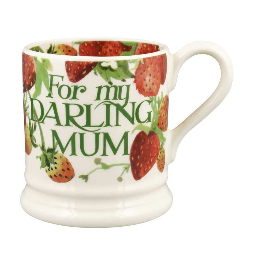 Emma Bridgewater Summer Fruits Strawberries Mugs. Set of 2.Rare.