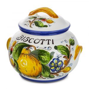 Biscotti Jar by Borgioli - Limoni Nuovi - Made in Italy
