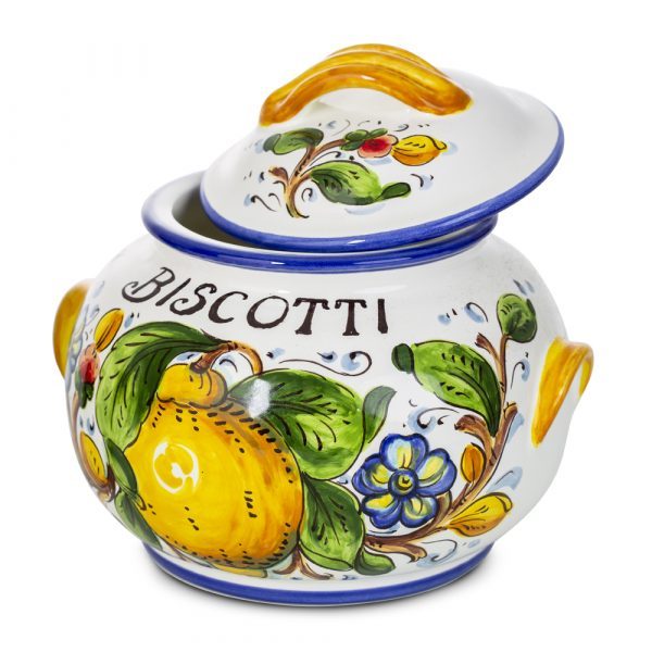 Biscotti Jar by Borgioli - Limoni Nuovi - Made in Italy