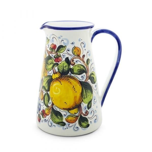 Large Pitcher by Borgioli - Limoni Nuovi - Made in Italy