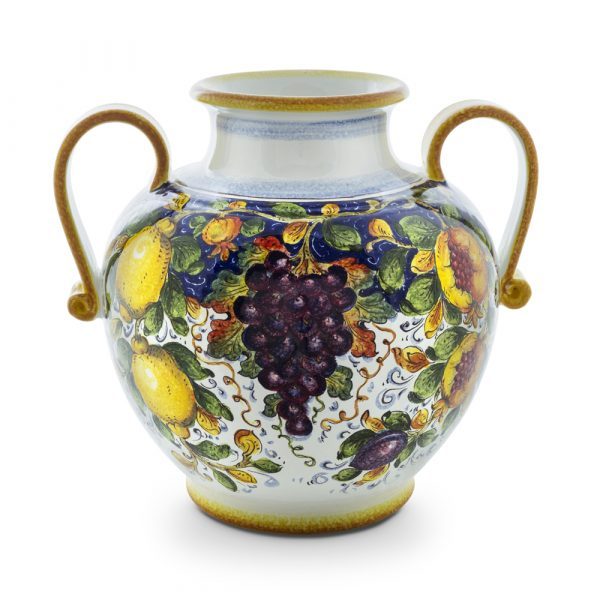 Large Vase by Borgioli - Frutta Mista - Made in Italy