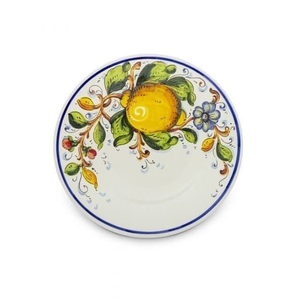 Shallow Serving Bowl by Borgioli - Limoni Nuovi - Made in Italy