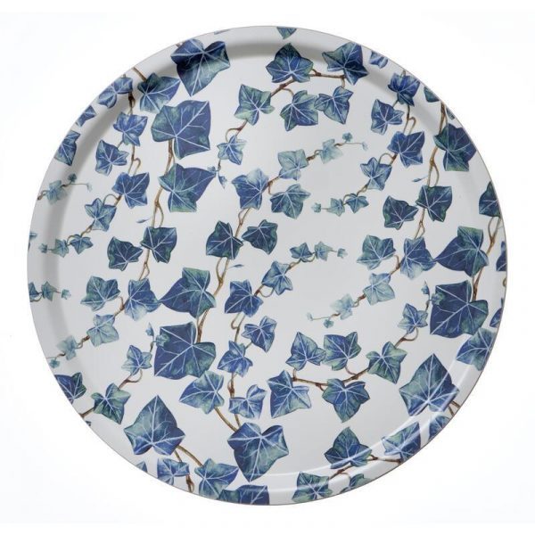 Blue Ivy Round Tray by Koustrup & Co (Denmark)