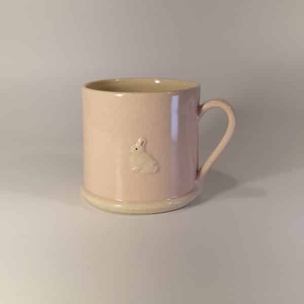 Bunny Mug - Pink - by Jane Hogben