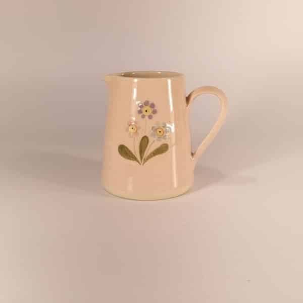 Cosmos Flower (Multi) Small Jug - Pink - by Jane Hogben