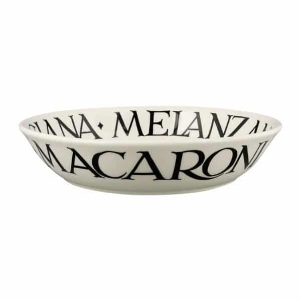 Emma Bridgewater Black Toast Macaroni Cheese Medium Pasta Bowl - Finch ...