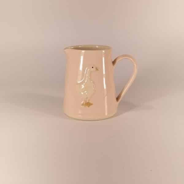 Goose Small Jug - Pink - by Jane Hogben