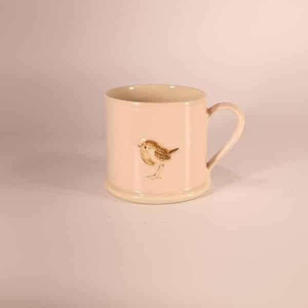 Wren Espresso Mug - Pink - by Jane Hogben