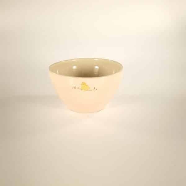 Chick Condiment Bowl - Cream - by Jane Hogben