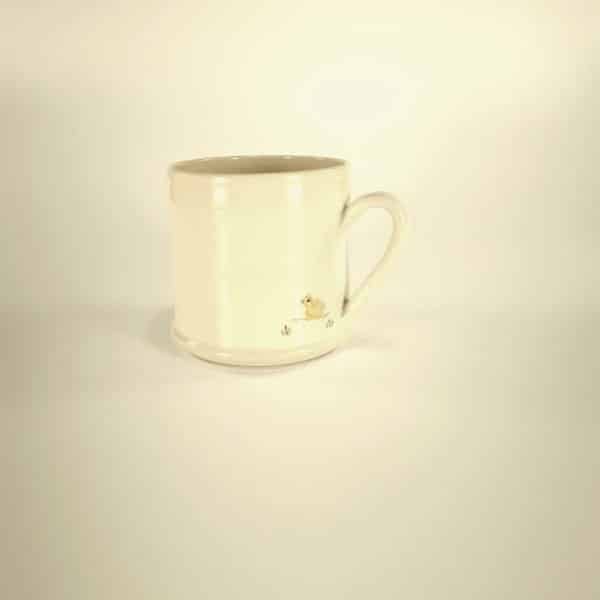 Chick Mug - Cream - by Jane Hogben