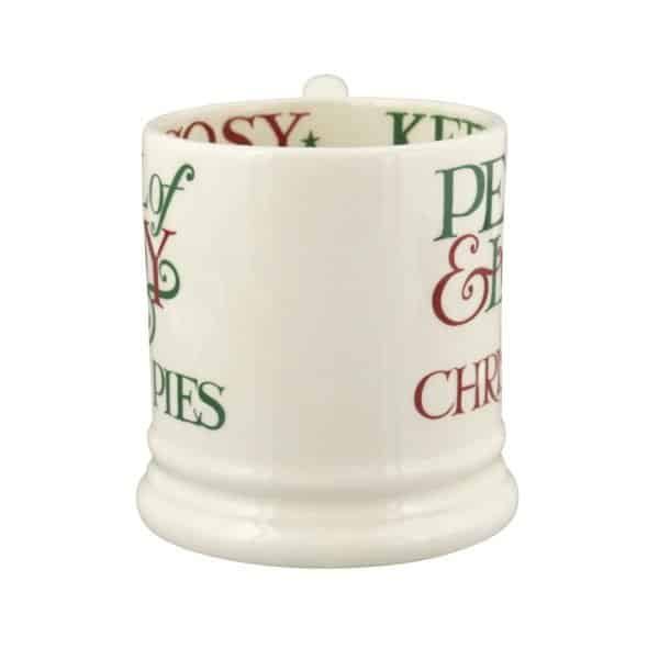 Emma Bridgewater Christmas Toast & Marmalade Peace & Love 12 Pint Mug