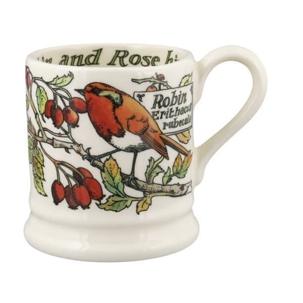 Emma Bridgewater Rosehip & Robin 12 Pint Mug